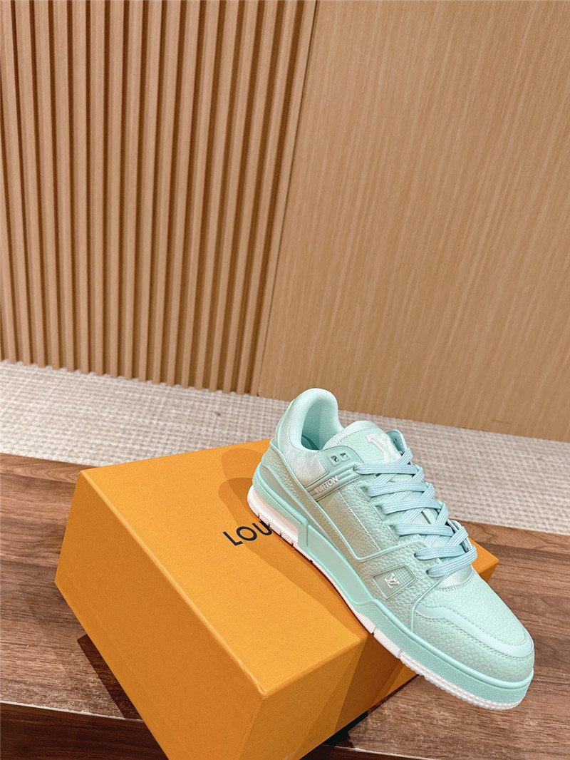 l0vis Vvtt0n lv women trainer sneakers in light blue