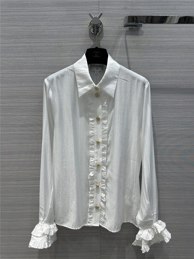 Ch**el palace style lace shirt replica clothing sites