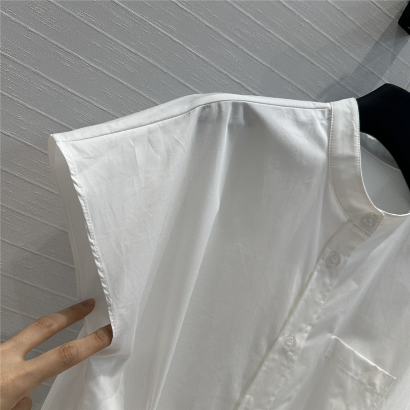 D10r vest fake two-piece shirt dress replicas clothes