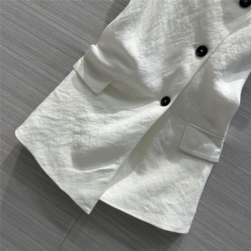 acne studios irregular hem design tube top camisole replica clothes