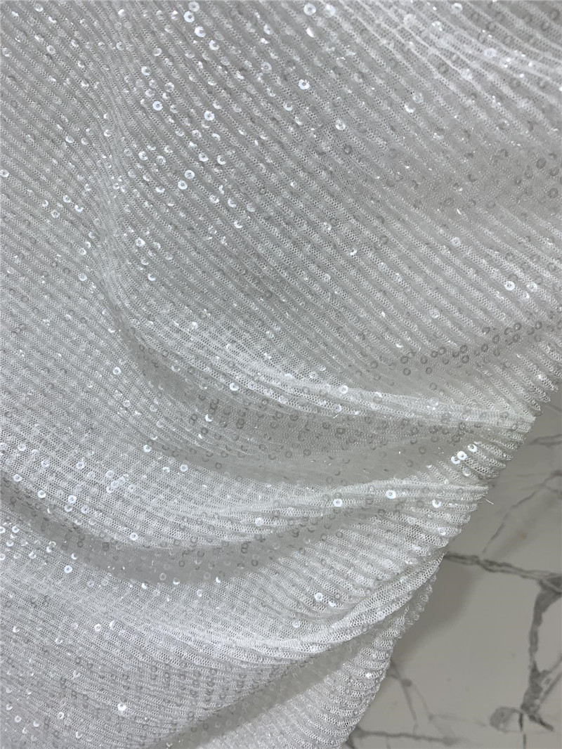 Y51 one-shoulder sequined mesh skirt replica d&g clothing