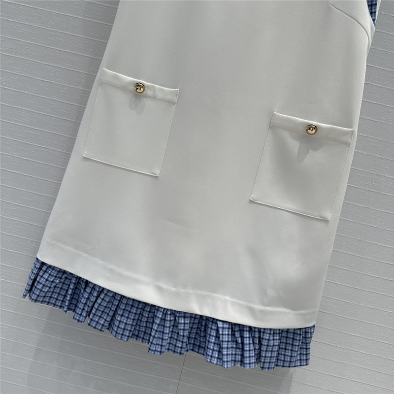 M1um1u small flying sleeve dress replica clothing sites