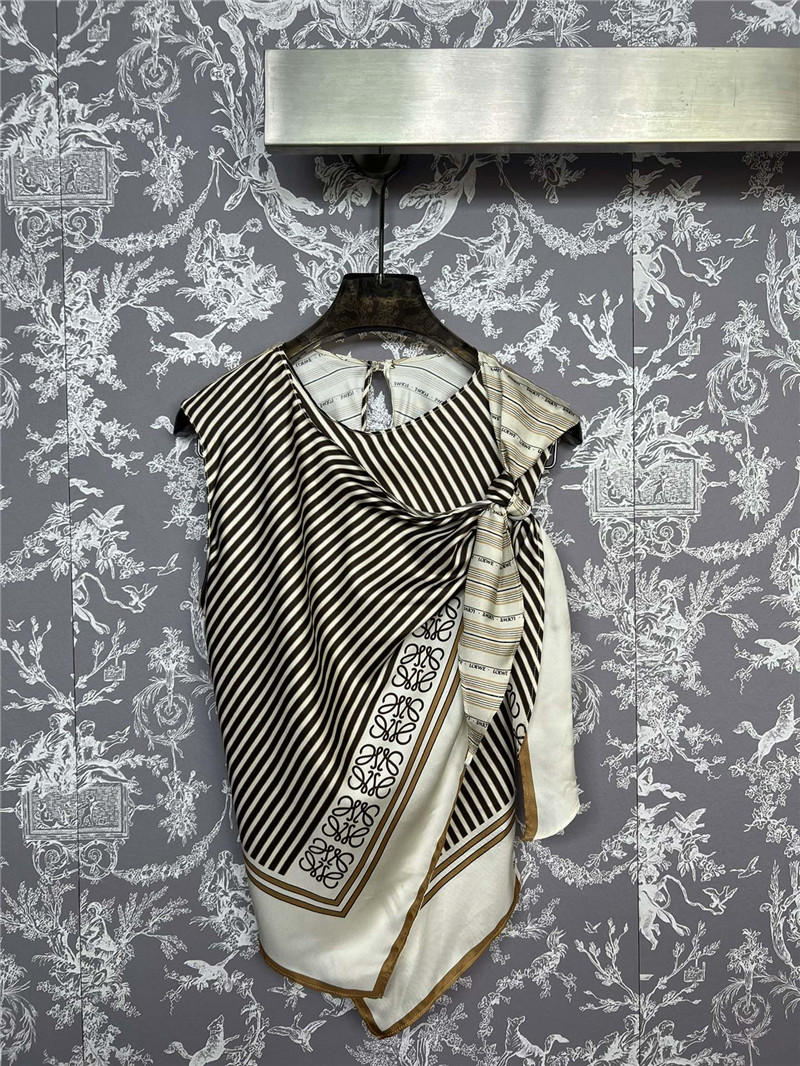 L0ew* new silk sleeveless top replicas clothes