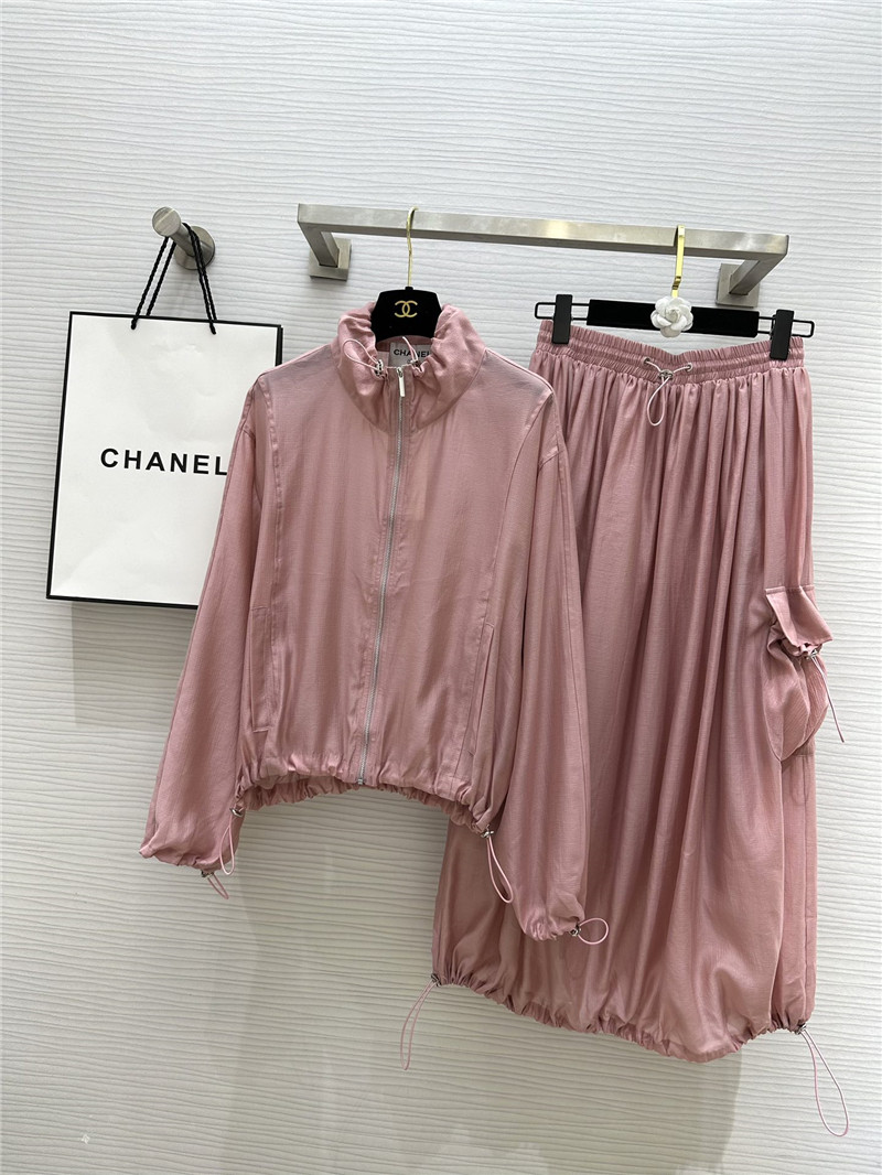 Ch**el tencel suit skirt replica d&g clothing