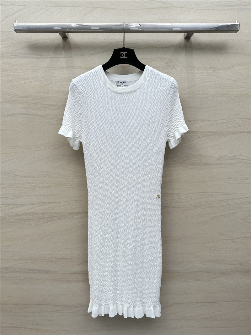 Ch**el woven lace dress replica d&g clothing