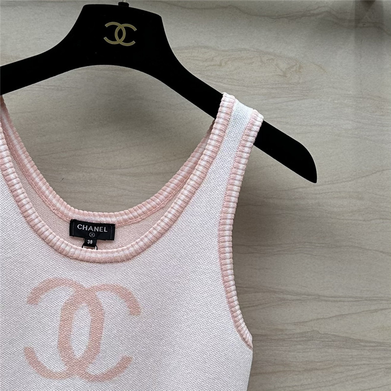 Ch**el selvedge vest top replica clothes