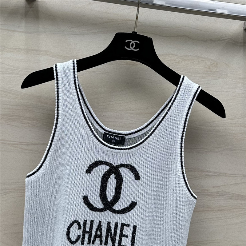 Ch**el selvedge vest top replica clothes