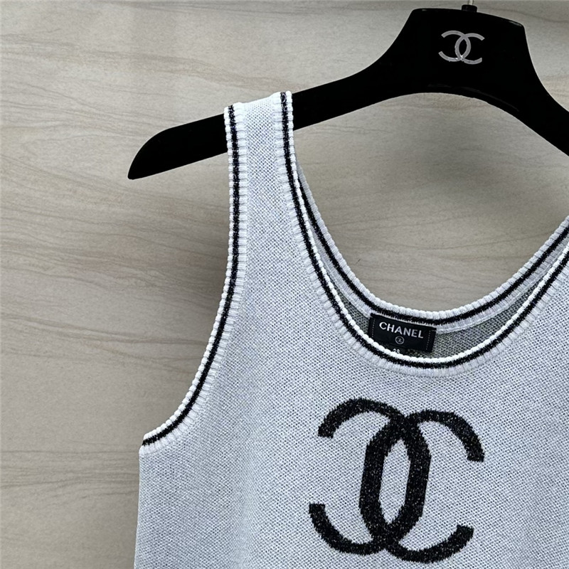 Ch**el selvedge vest top replica clothes