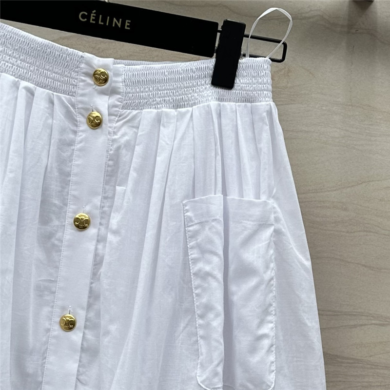 Ce1i*e hollow short skirt replicas clothes