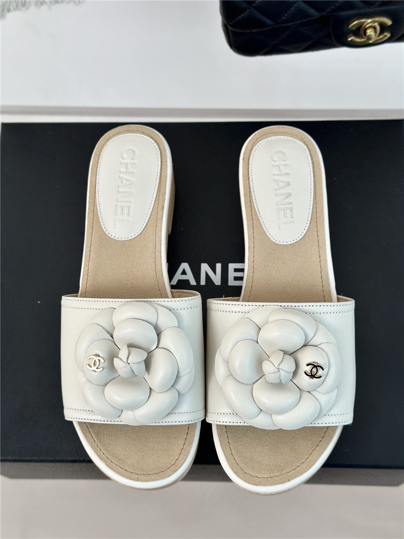 Ch**el platform camellia women¡¯s slippers