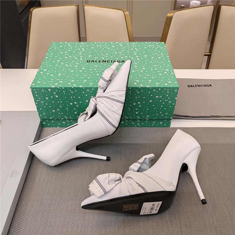Ba1en*iaga knife chemise slingback pumps