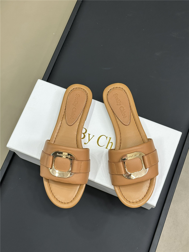 Chloé Pantoffel Chany Slides