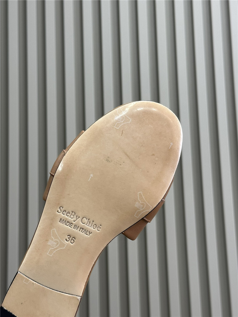 Chloé Pantoffel Chany Slides
