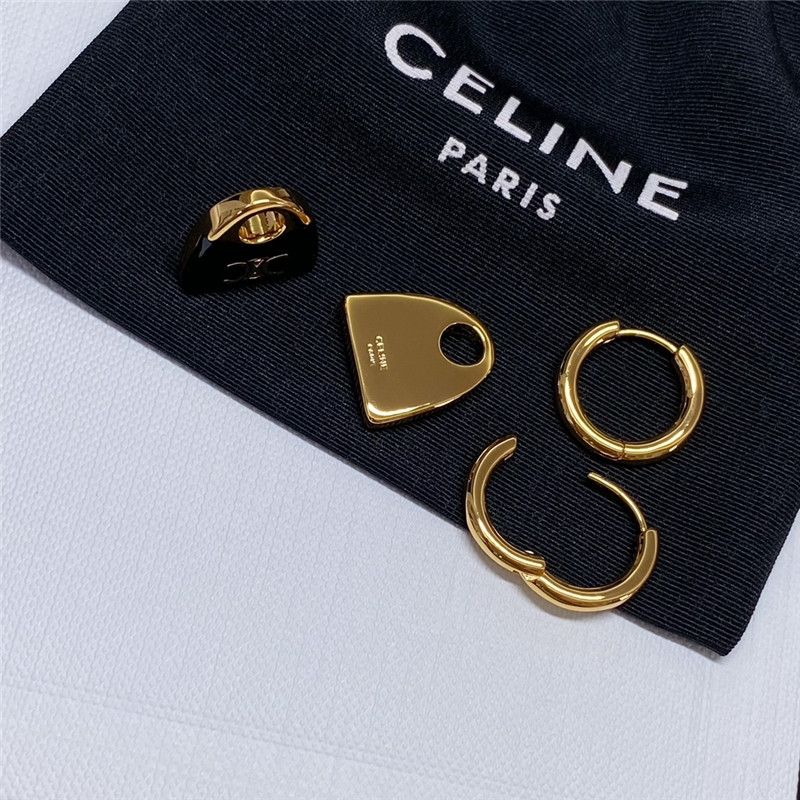 Ce1i*e arc de triomphe bag earrings