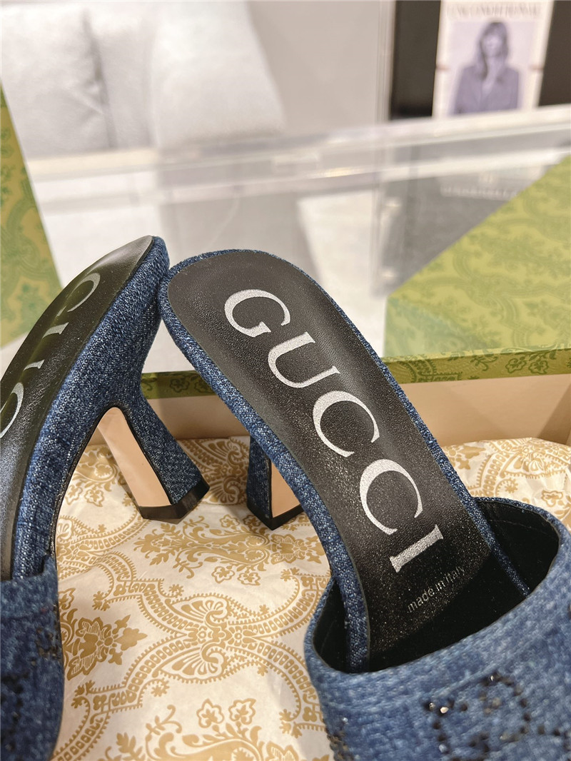 Gvc*1 women’s gg mid-heeled sandals best replica shoes website