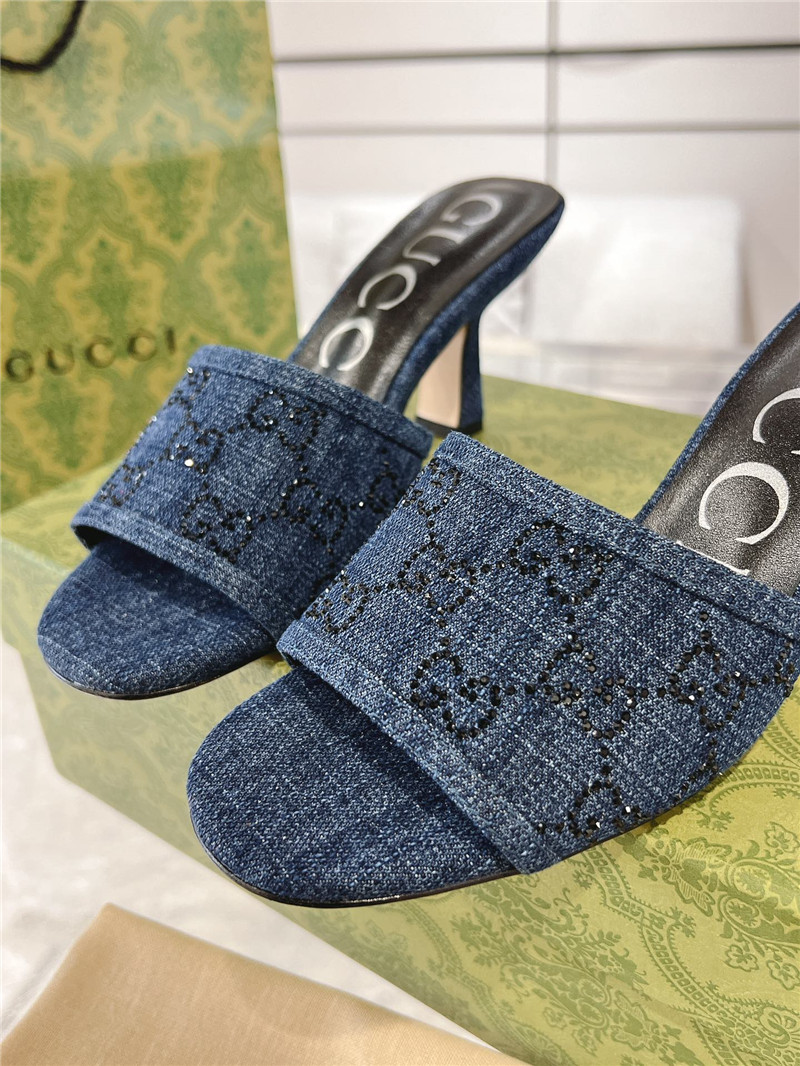 gvc*1 lace-up rhinestone sandals Marg*e1a replica shoes