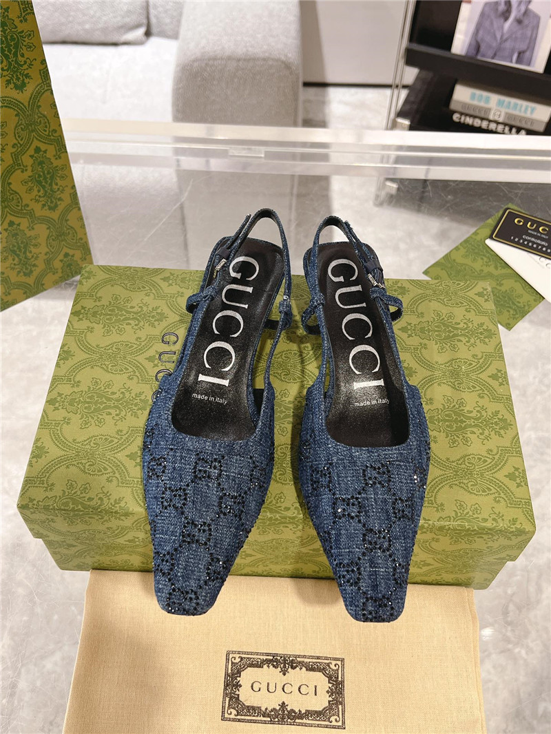gvc*1 lace-up rhinestone sandals Marg*e1a replica shoes
