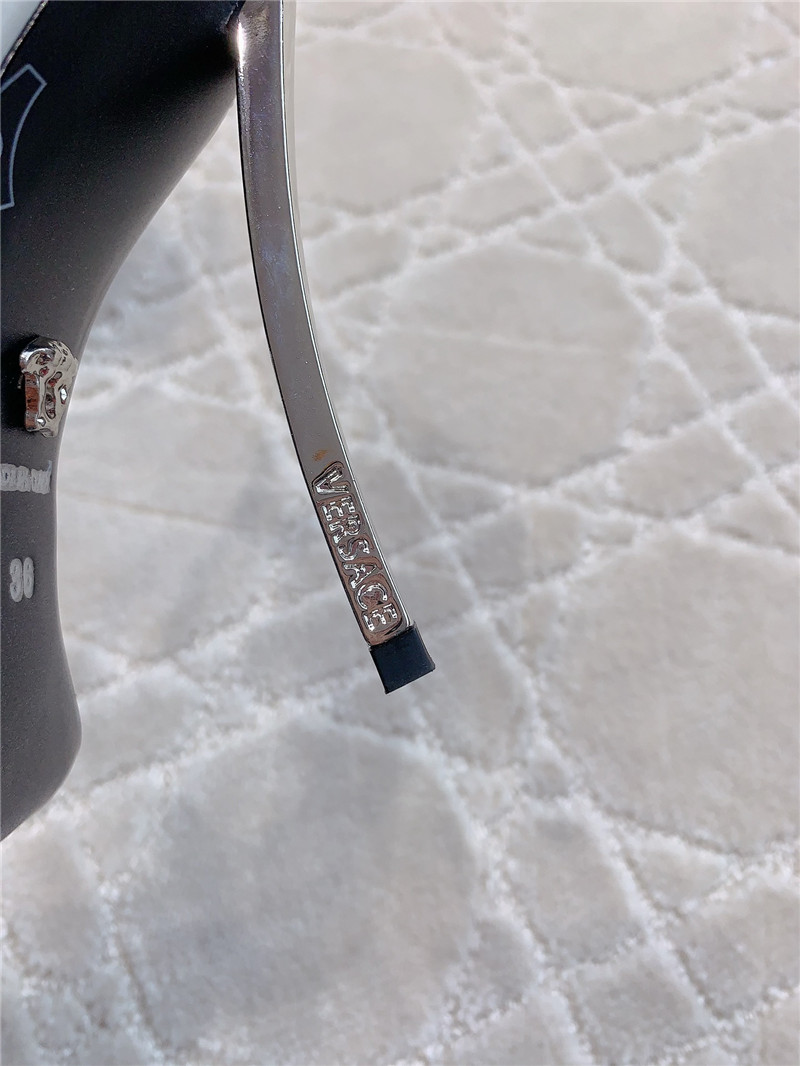 Versace square toe high heel sandals best replica shoes website