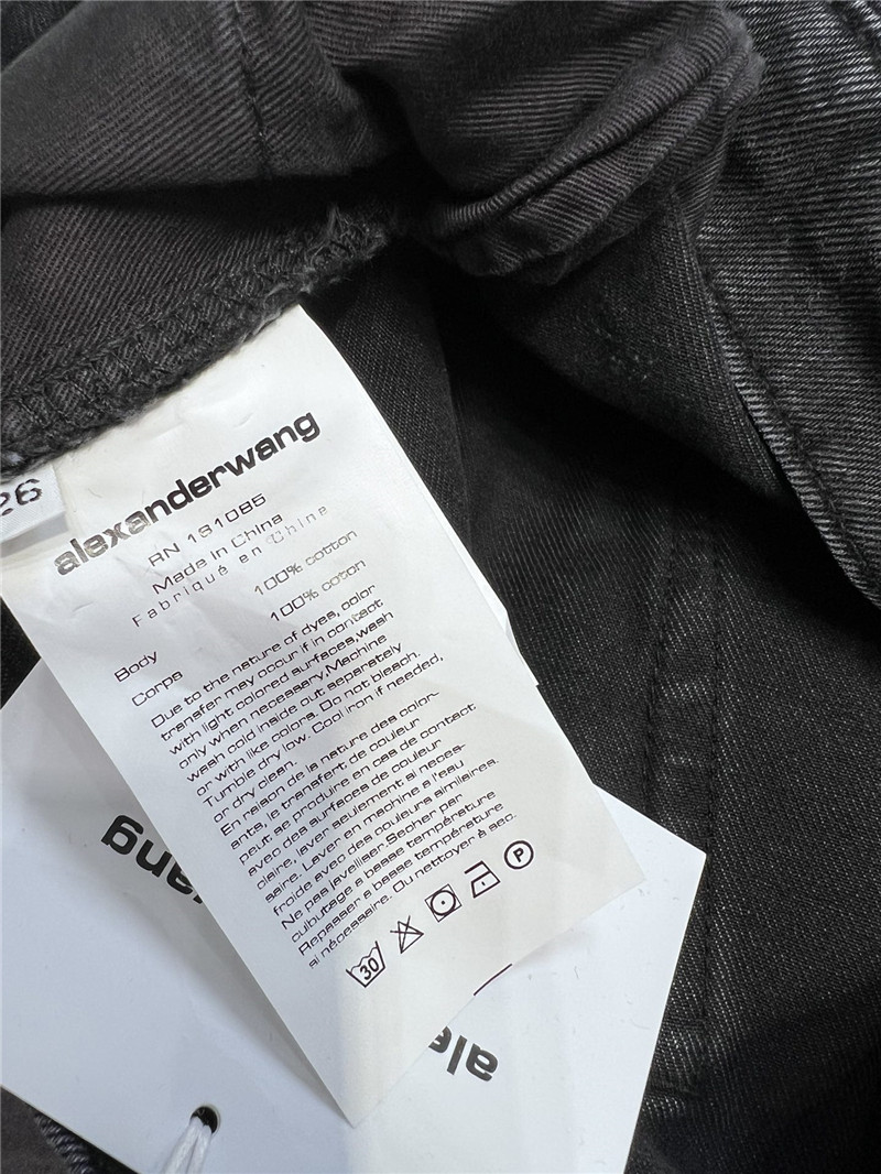 A1exa*der wang straight jeans replica clothes
