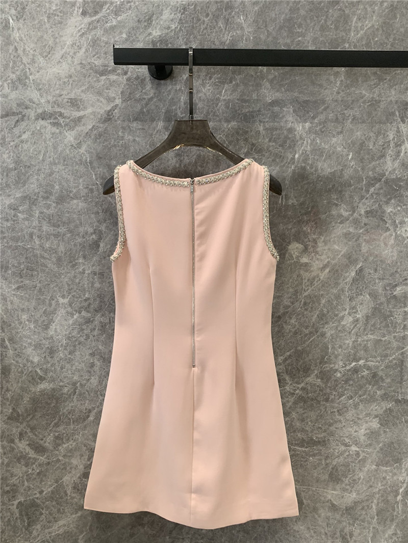 M1um1u vest sleeveless dress replica clothes