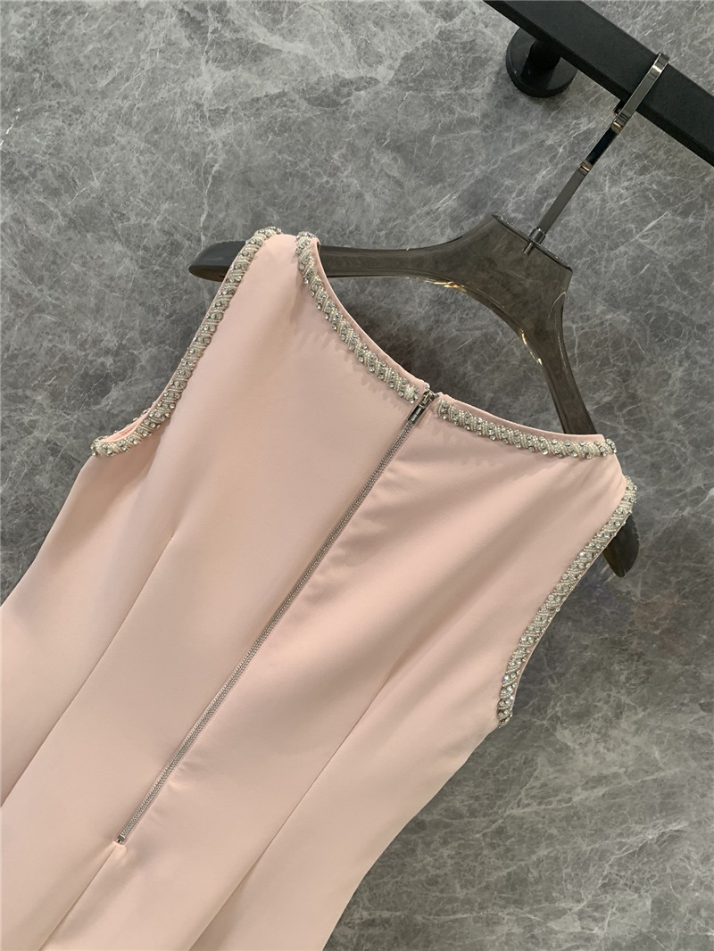 M1um1u vest sleeveless dress replica clothes