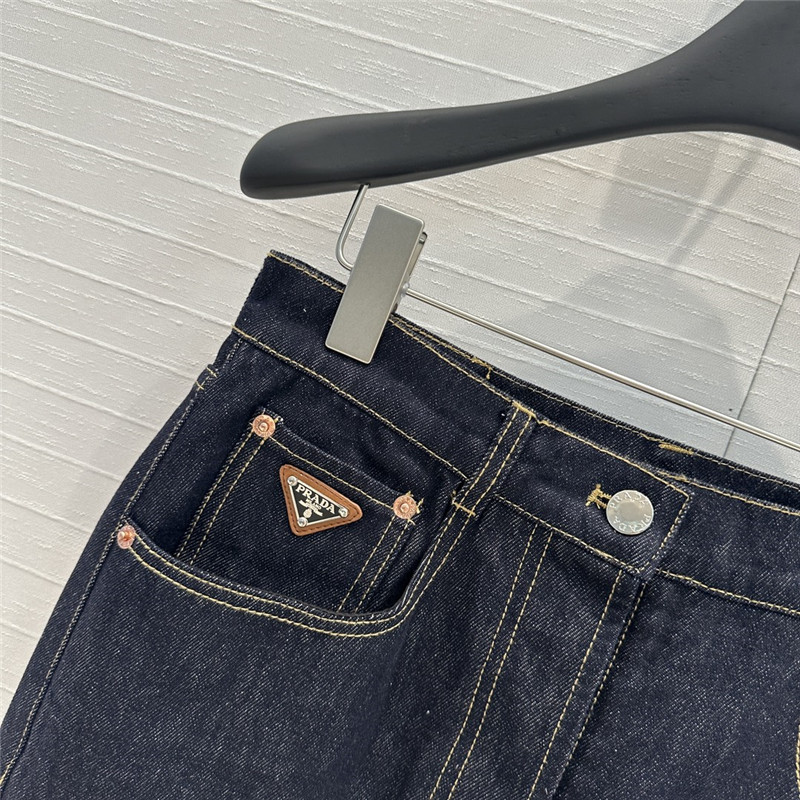 Pra*a denim mini skirt replica d&g clothing