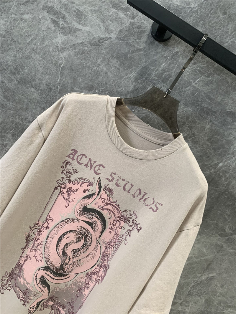 acne studios fake two piece t-shirt replica d&g clothing