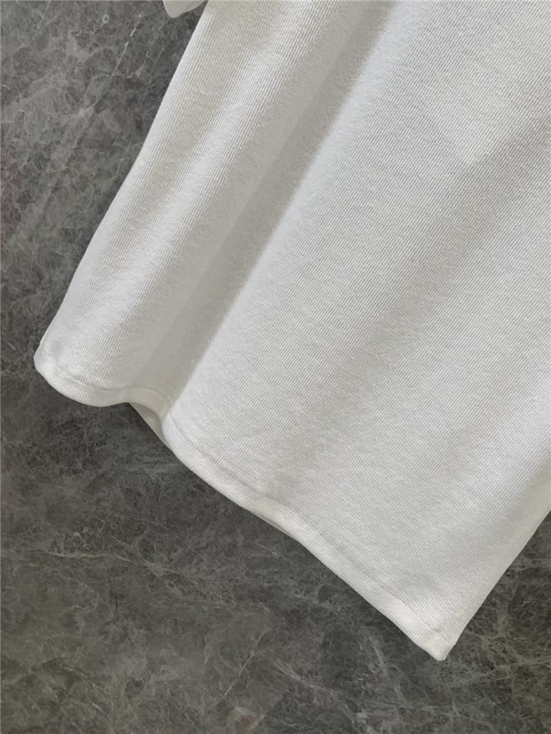 D10r embroidered round neck short-sleeved t-shirt replicas clothes