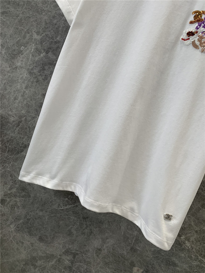 Ch**el round neck short sleeve t-shirt replica clothing sites
