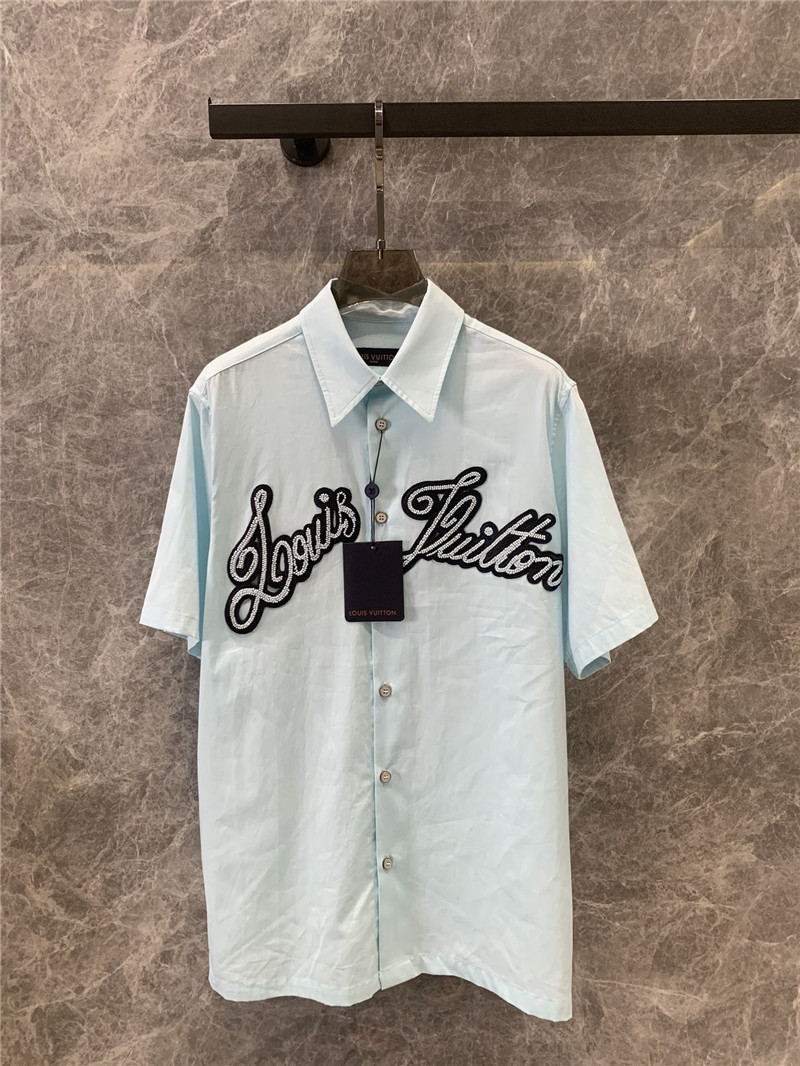 l0vis Vvtt0n lv cotton short shirt replica d&g clothing