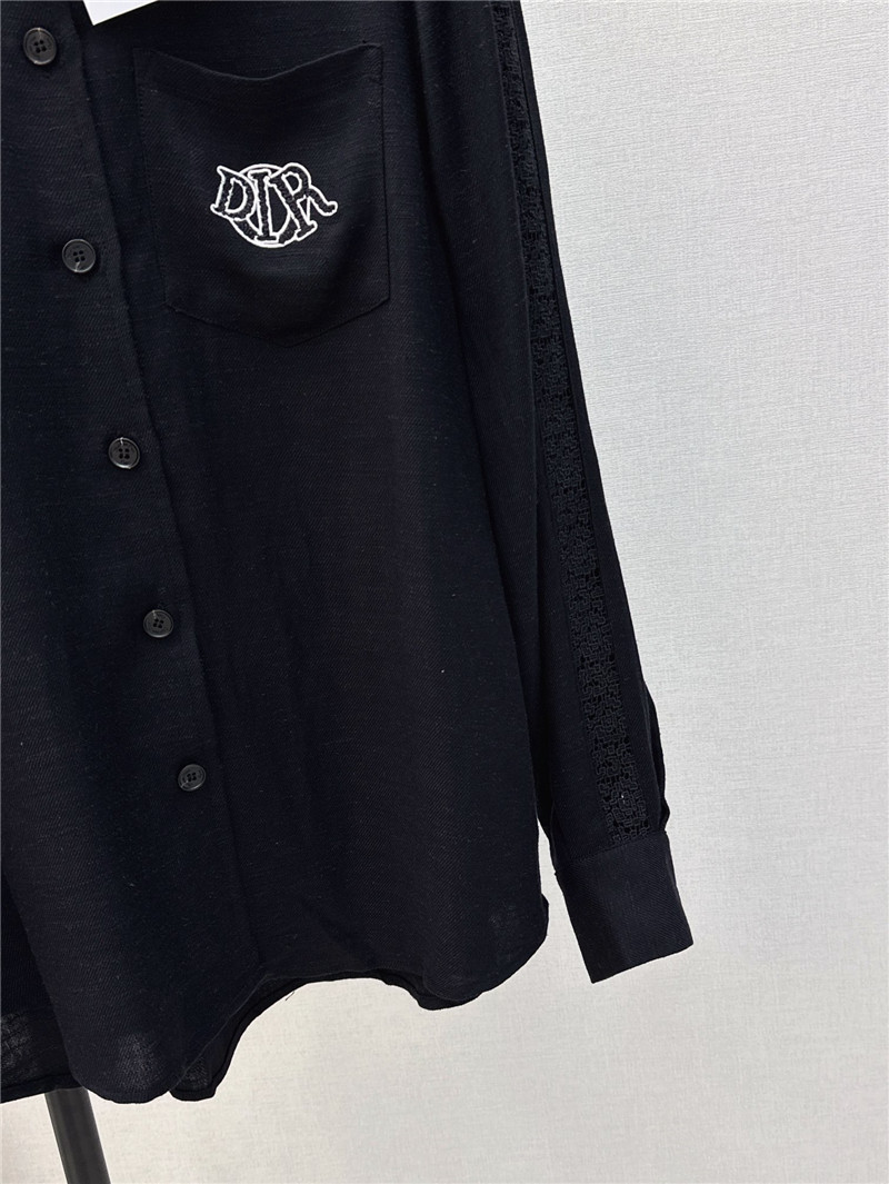 D10r embroidered logo patchwork lace series suit replicas clothes