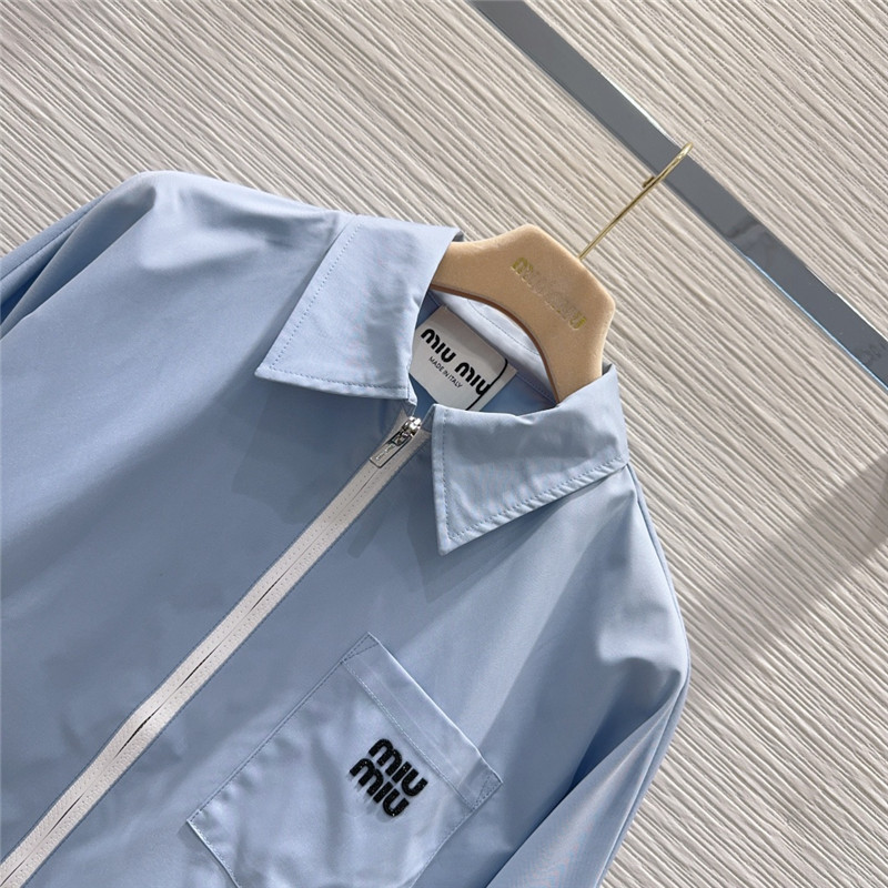 M1um1u preppy tech suit replica d&g clothing