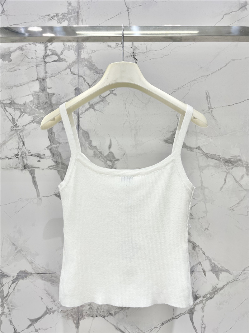 L0ew* embroidered logo camisole replicas clothes
