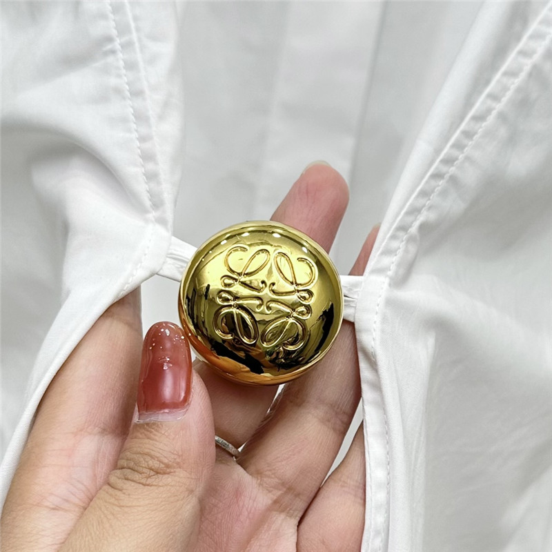 L0ew* waist button dress replica clothes