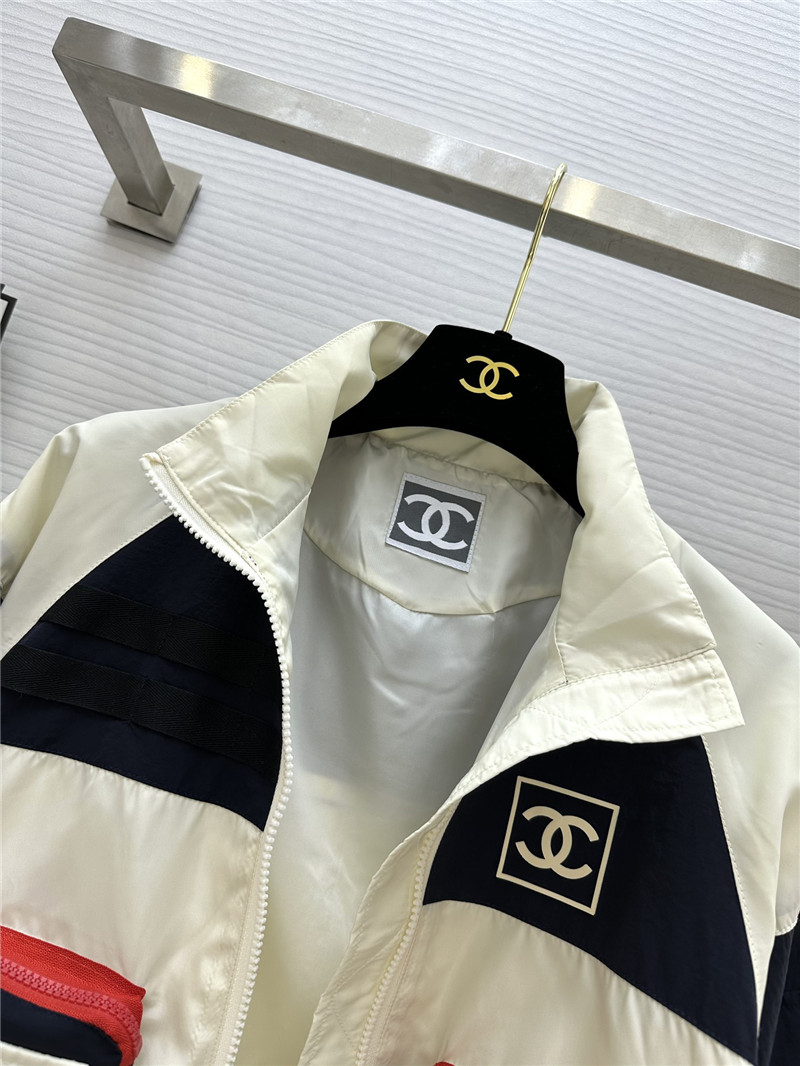 Ch**el hooded short workwear jacket replicas clothes
