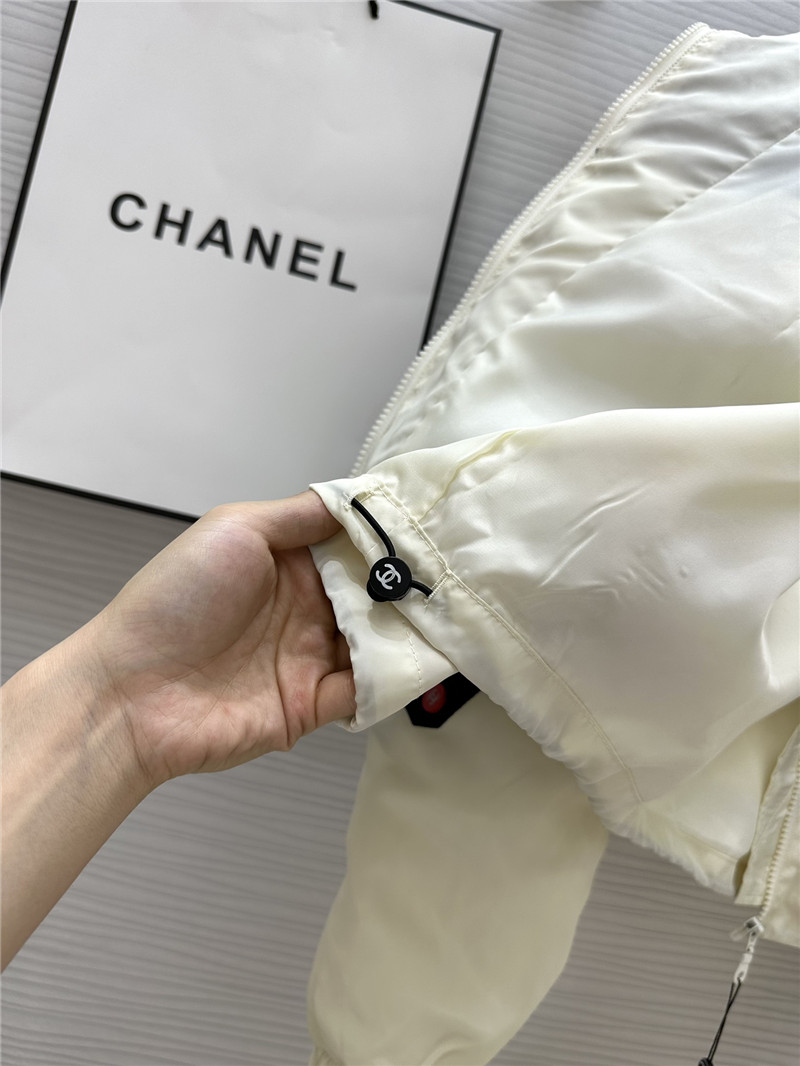 Ch**el hooded short workwear jacket replicas clothes