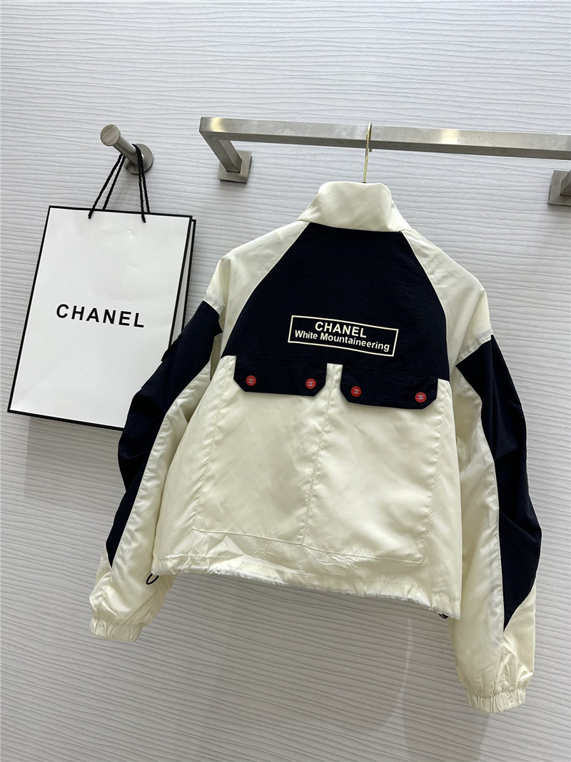 Ch**el hooded short workwear jacket replicas clothes