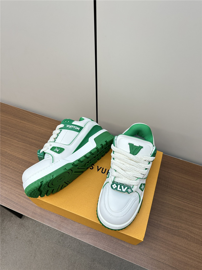 l0vis Vvtt0n lv trainer maxi sneaker white green