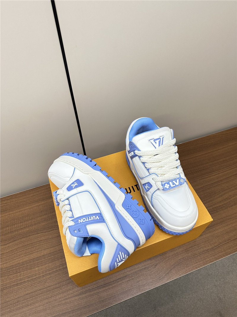 l0vis Vvtt0n lv trainer maxi sneaker white blue