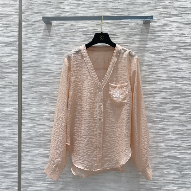 Ch**el shirt + shorts set replica designer clothes