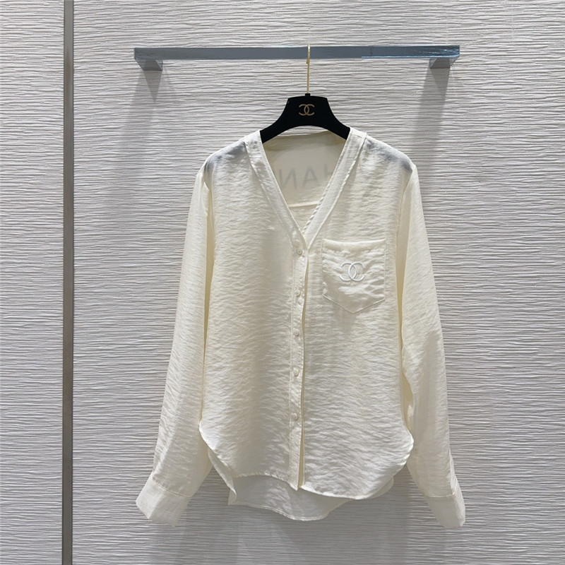 Ch**el shirt + shorts set replica designer clothes