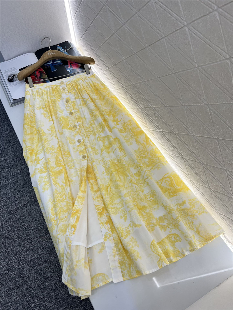 D10r silk cotton animal skirt replica designer clothing websites