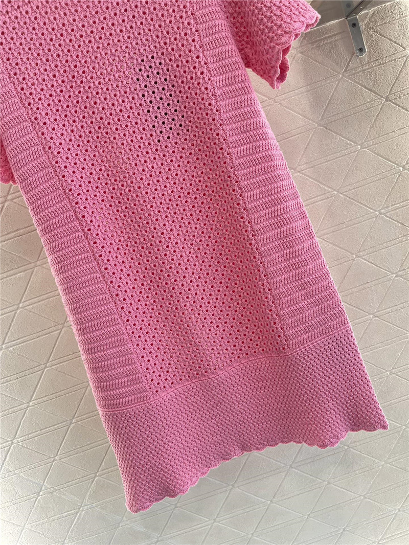 Gvc*1 hollow knit dress replica d&g clothing