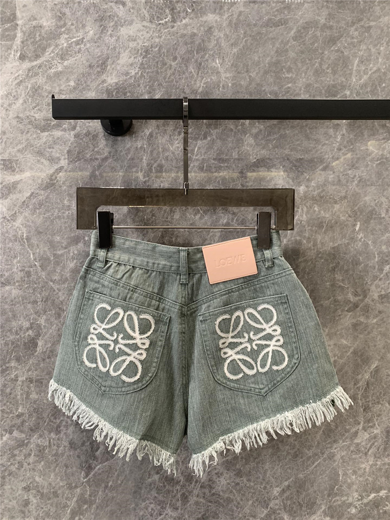 L0ew* paula’s ibiza denim shorts