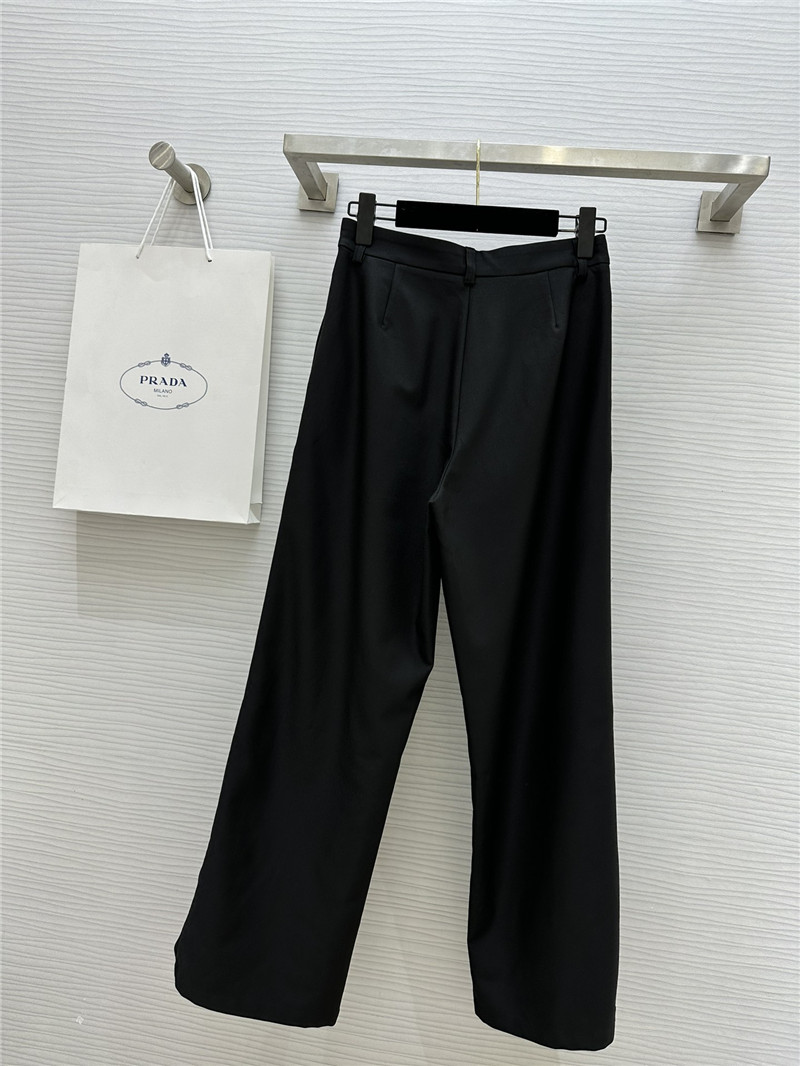 Pra*a straight trousers cheap replica designer clothes