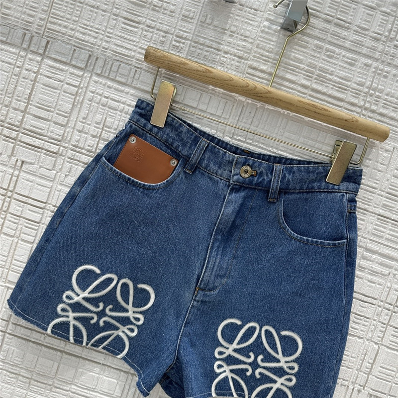 L0ew* vintage denim shorts replicas clothes