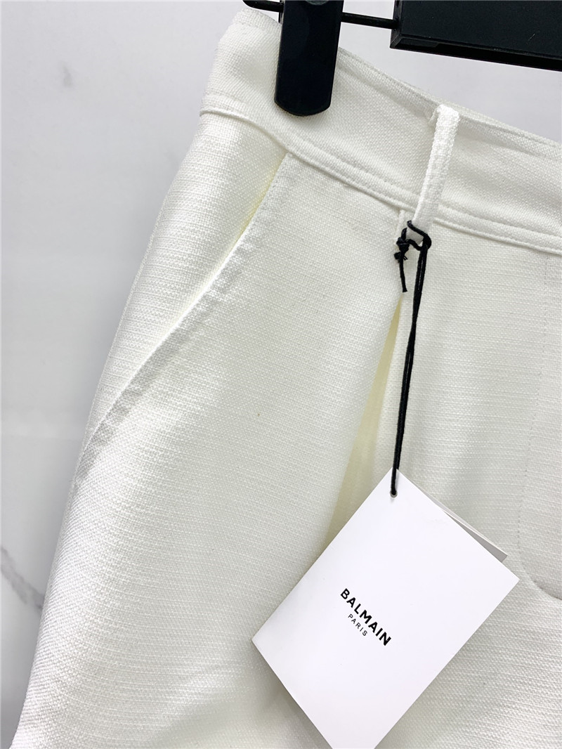 Balmain cuffed straight shorts replica clothing sites