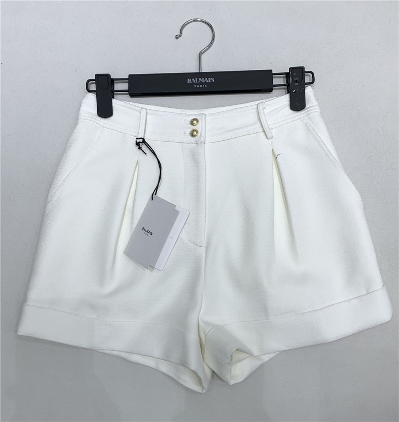 Balmain cuffed straight shorts replica clothing sites