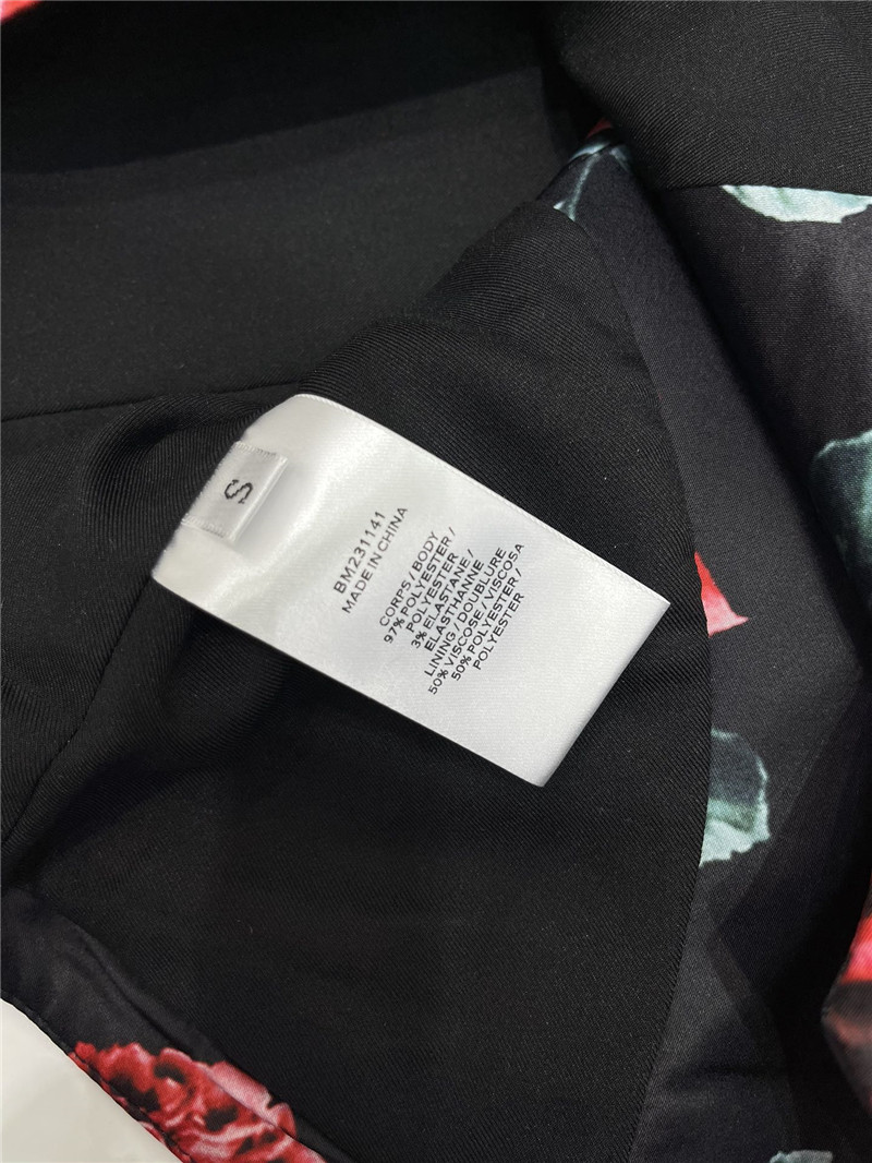 Sa1nt Lau*nt rose print jersey vest