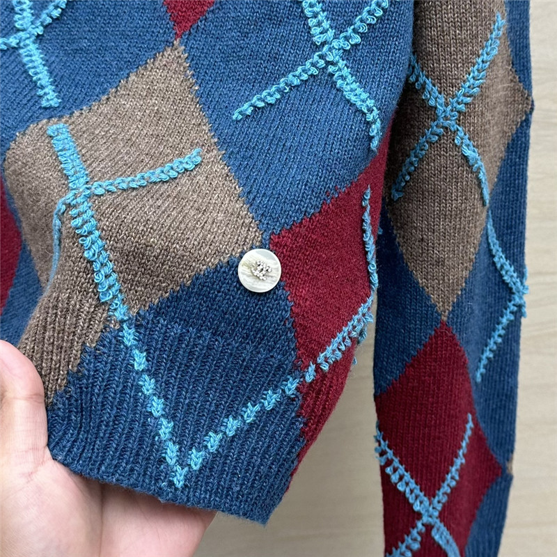 Ch**el knitted crew neck top replica designer clothes
